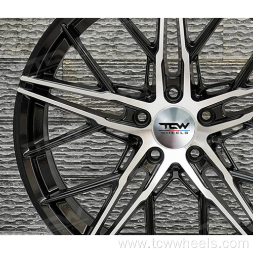 Alloy car wheels with less loss